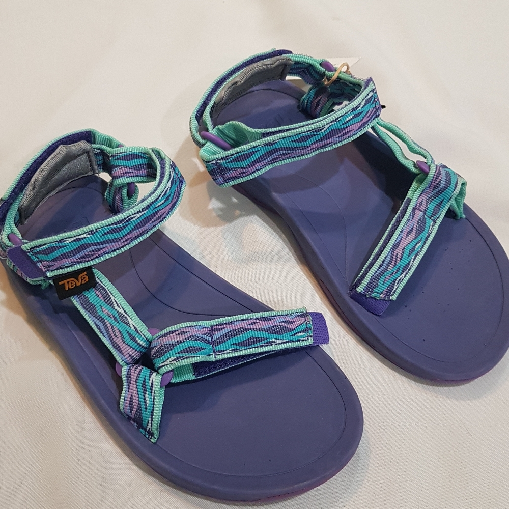 Teva Kids Blue and Green Sandals